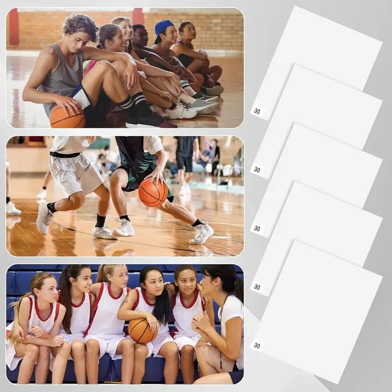 Basketball Sticky Adhesive Mat 15x18in Basketball Grip Mat Slipp Nott Traction Replaceable Sheets Sticky Pad