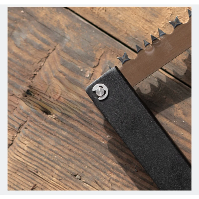 Outdoor Aluminum Alloy Folding Saw Camping Multifunctional Handheld Saw Hiking Portable Handmade Wood Saw 3