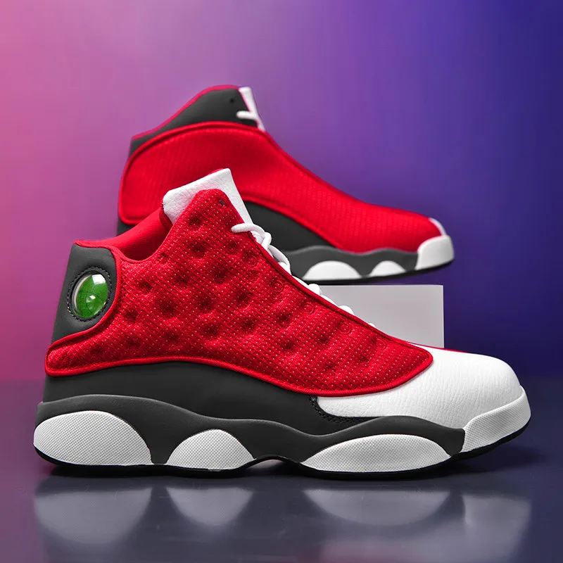 High-quality practical basketball shoes running wear-resistant sneakers men's breathable training shoes