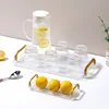 Rectangular Storage Tray Home Living Room Coffee Table Tea Cup Storage Plate Acrylic Tray Aromatherapy Organizer Tray Home Decor 1