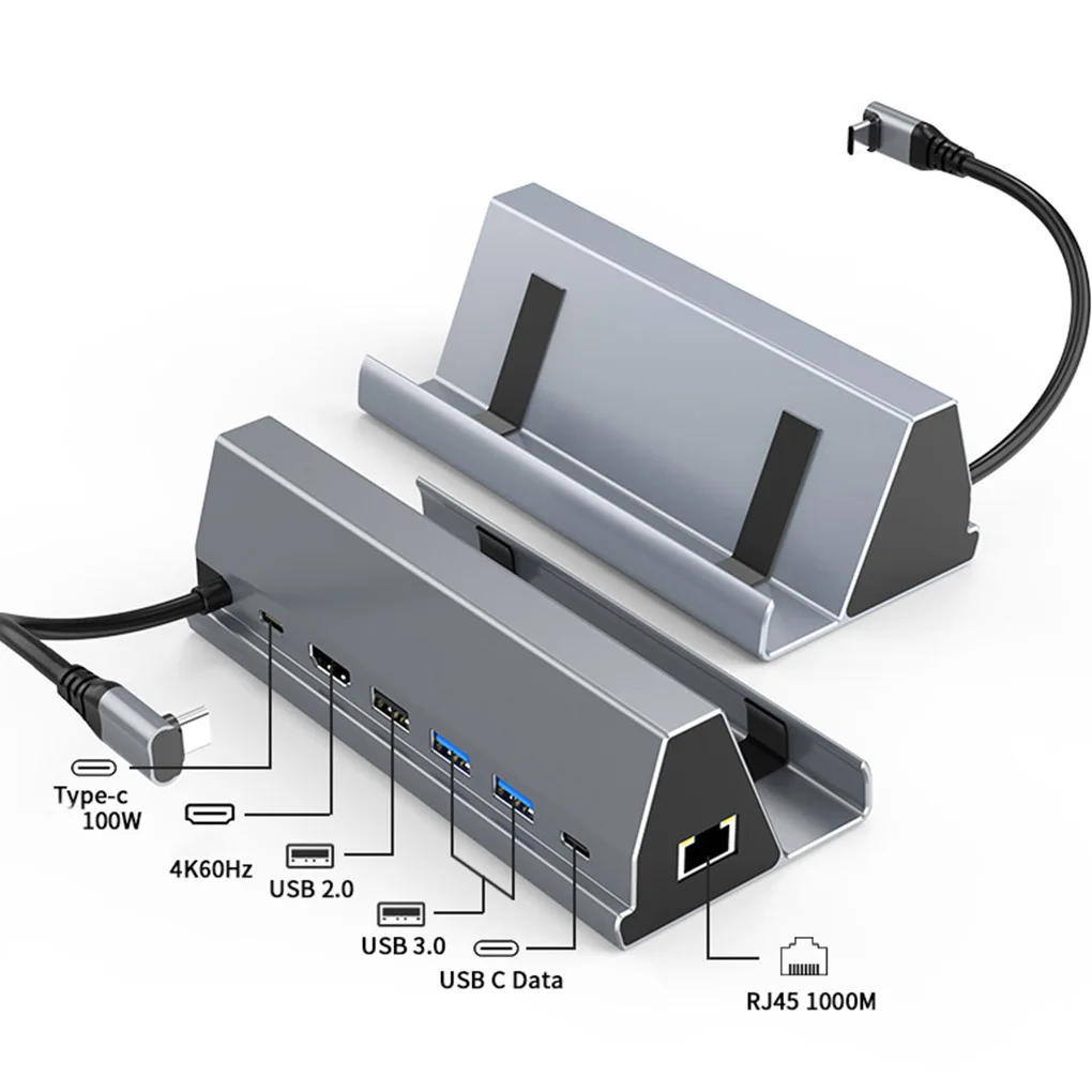 

Game Console Docking Station Portable Stand Replacement for Steam Deck