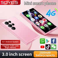 2025 New SOYES 4G LTE Mini Smartphone 3.0 Inch Display 2500mAh 2GB RAM 16GB ROM 5MP Camera Dual SIM With Face Recognition 1