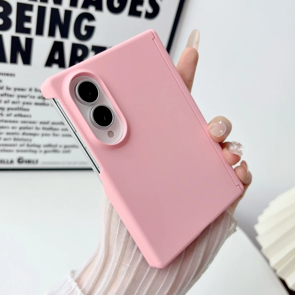 Luxury Matte Candy Solid Color Frosted Hard PC Shockproof Phone Case