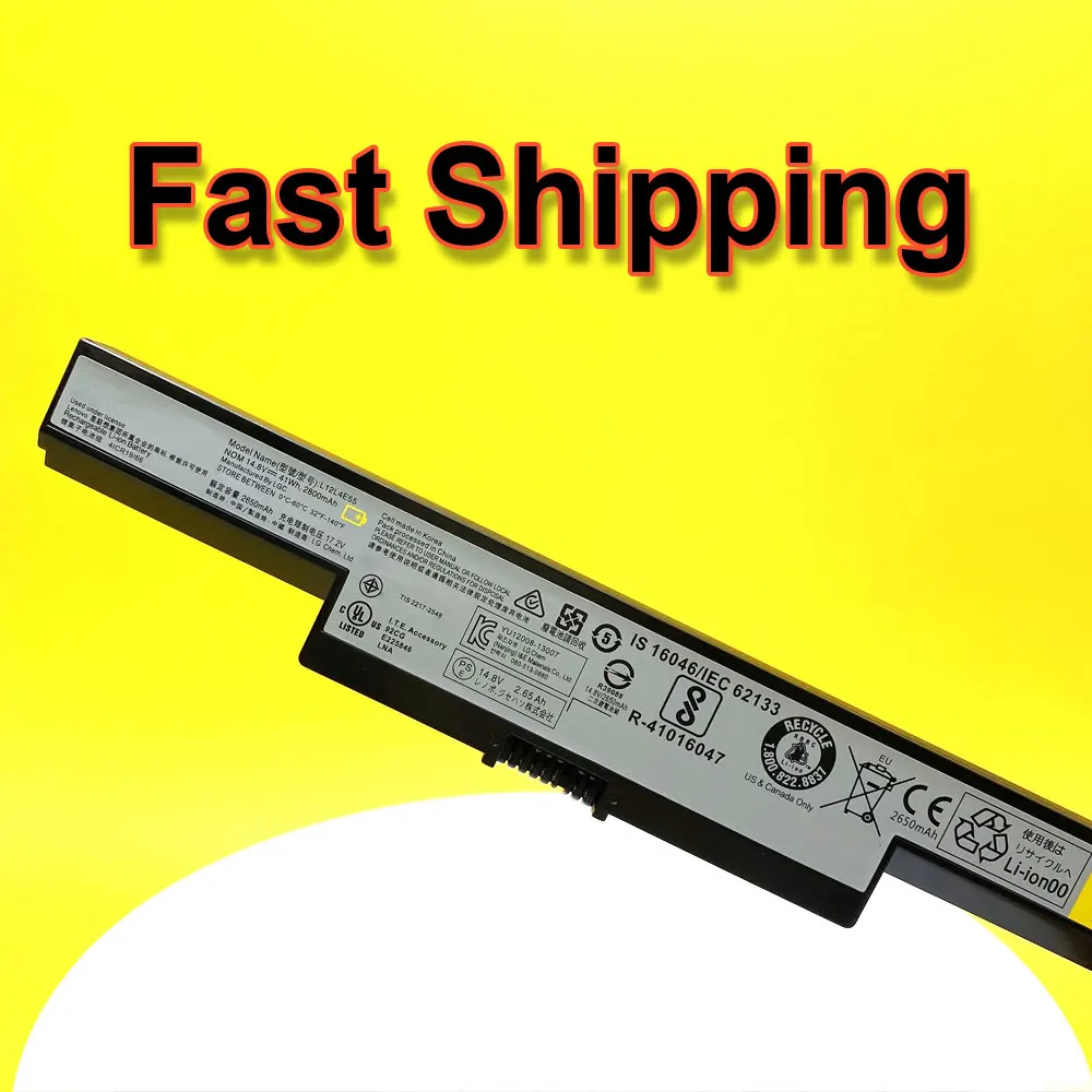 Bateria do Portátil para Lenovo B5070 B40-70 B5030 B5045 B40-30 B50 N40 N40-70 L13l4a01 L13s4a01 L13m4a01 2200mah 14.8v 41wh - Imagem 2