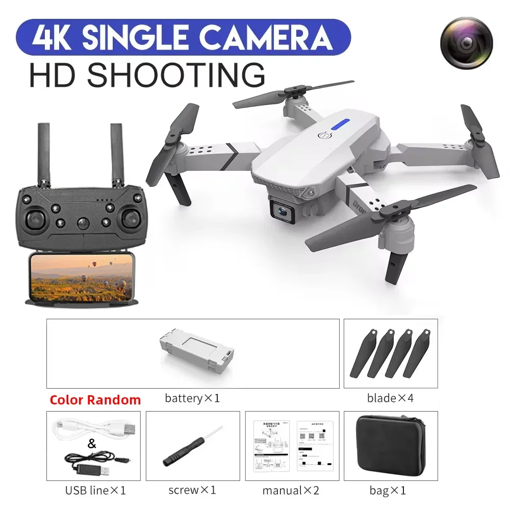ตัวเลือกสินค้า โดรน FPV 4K บินได้ไกล กล้องคมชัด