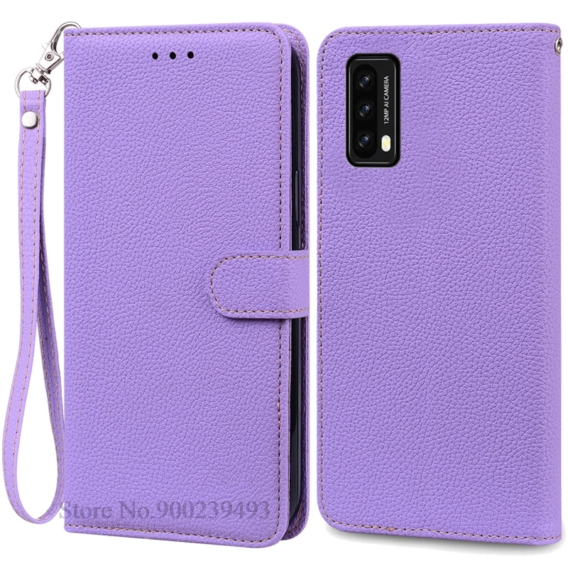 Elegant Wallet Flip Leather Book Case with Soft Silicone Shockproof Cover - Blackview A90