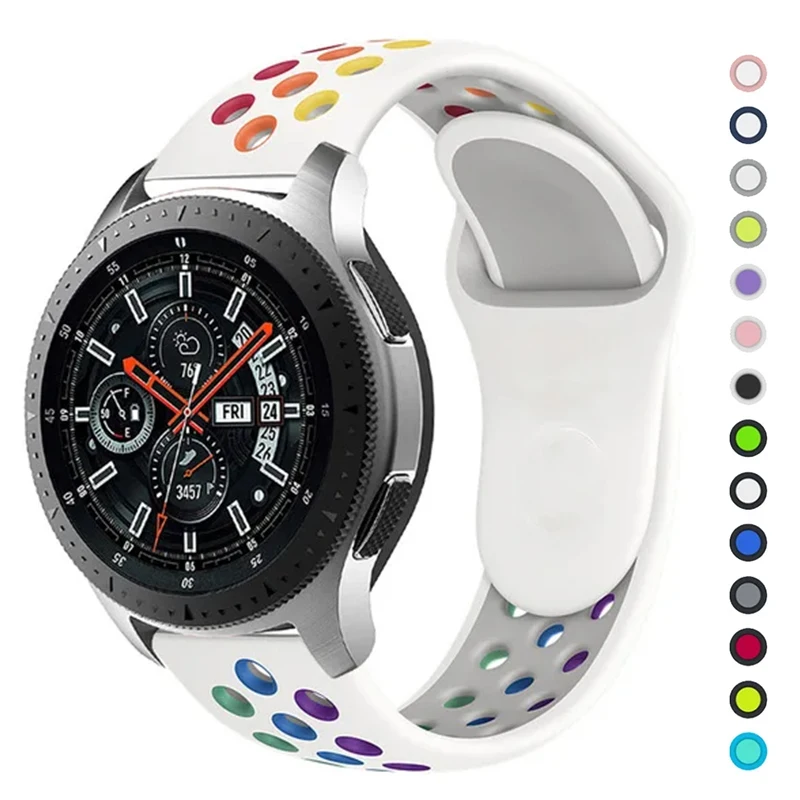 Premium Silicone Watch Strap - Universal 20mm/22mm Band