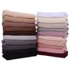 Musilim Women Strechy Jersey Hijab Good Stitch Stretch Jesey HIjabs Scarves Soft Turban Head Wraps HeadScarf 4