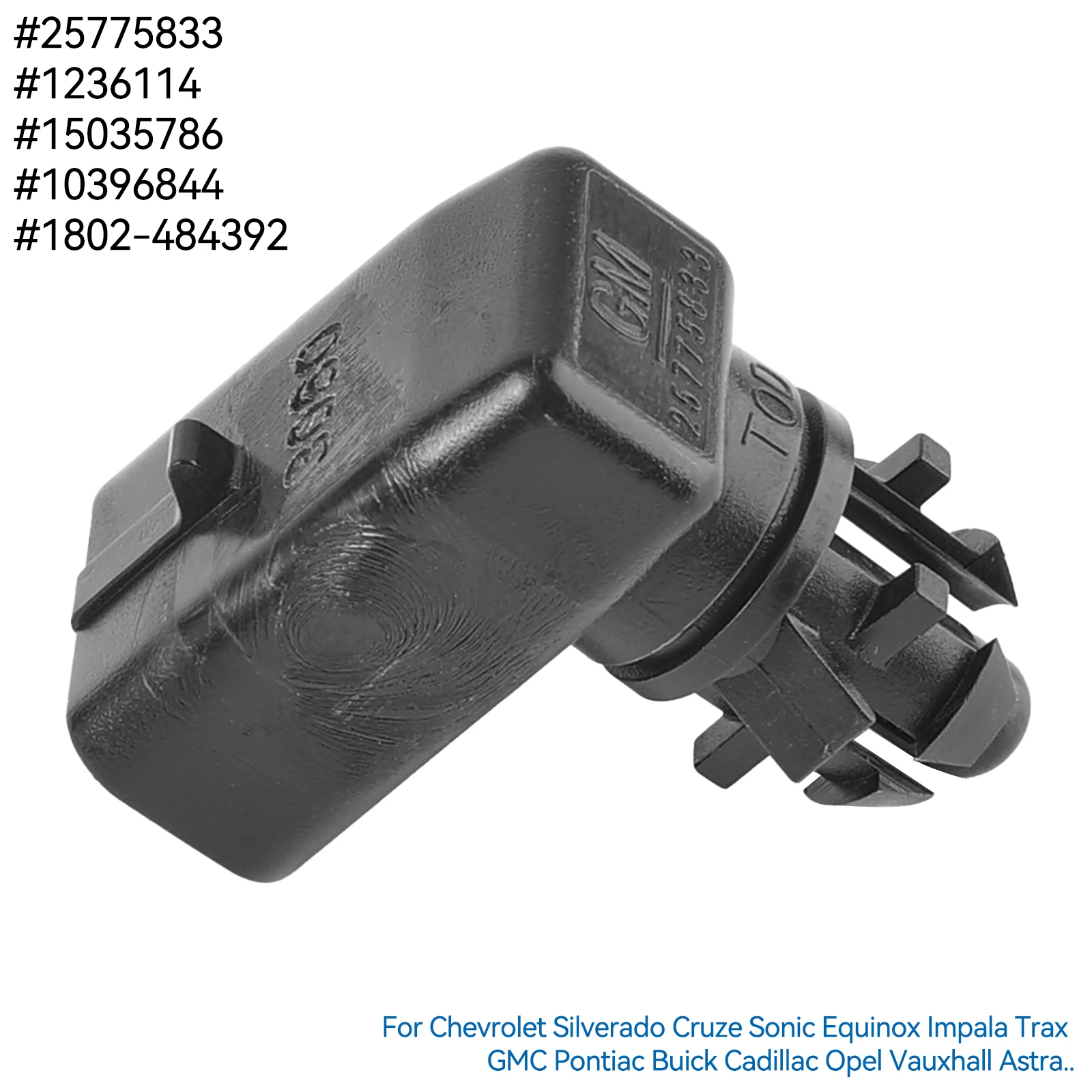 Temperature sensor 25775833 15035786 10396844 For GM GMC Chevrolet Cruze Cadillac Opel Vauxhall Astra Vectra