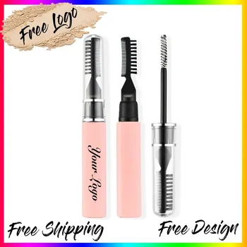 Private Label Gel per sopracciglia impermeabile ad asciugatura rapida naturale tridimensionale Vegan Brow Styling Wax Logo personalizzato 1