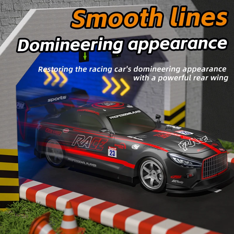 BGTOY 2.4G RC Car 4WD Spray Remote Control Car High Speed Drift Monster With Music LED Light For Kids Boys Toys Christmas Gifts 6