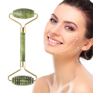 Gua Sha Natural Stone Roller for Face Skin Scraping Massage Instrument Meridian Massage Tool Facial Maderotherapy Beauty Health