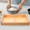 Early Childhood Education Tray Serving Wooden Plates Blank Trays Baby for Crafts 6