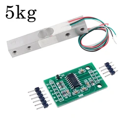 Precision Aluminum Alloy Load Cell Weight Sensor with HX711 AD Module - Multi - Capacity Options (5kg)