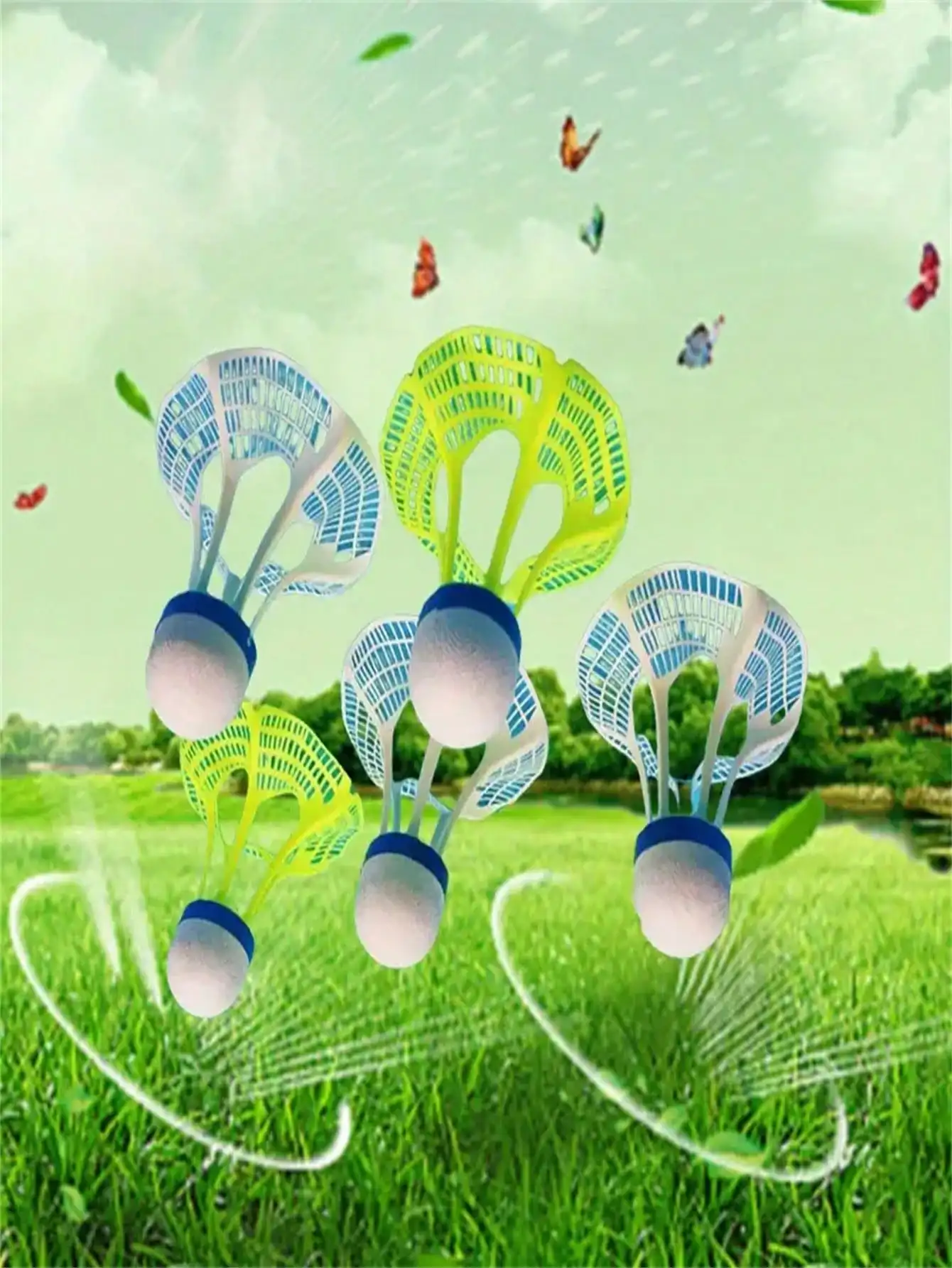 Windproof Badminton Shuttlecocks 2