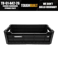 ToughBuilt TB-G1-A42-26 Folding Cardboard Storage Crate Tools Packaging Box 1