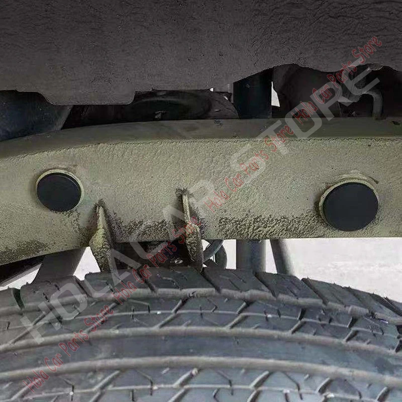 7pcs Girder Tube Frame Hole Cover ABS Waterproof Classis Plugs Tube Hole Caps Cover For Suzuki Jimny Serria JB64 JB74 Tail Pipe Cover