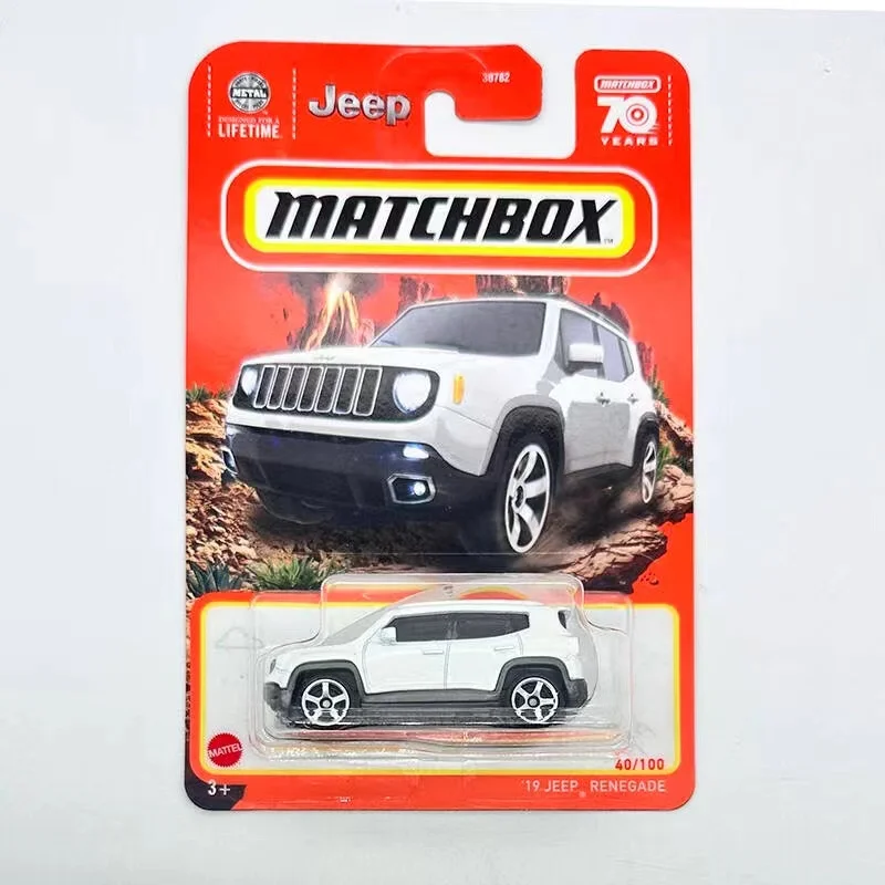 

Matchbox Cars 2019 JEEP RENEGADE 1/64 Metal Diecast Collection Alloy Model Car Toys