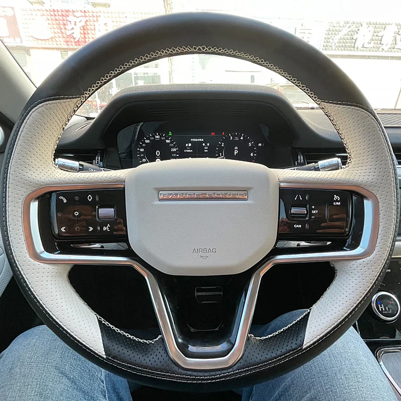 Pelle Per Land Rover Range Rover Sport 2023 Range Rover Evoque Discovery Sport 22-24 Coprivolante Per Auto Cucito A Mano