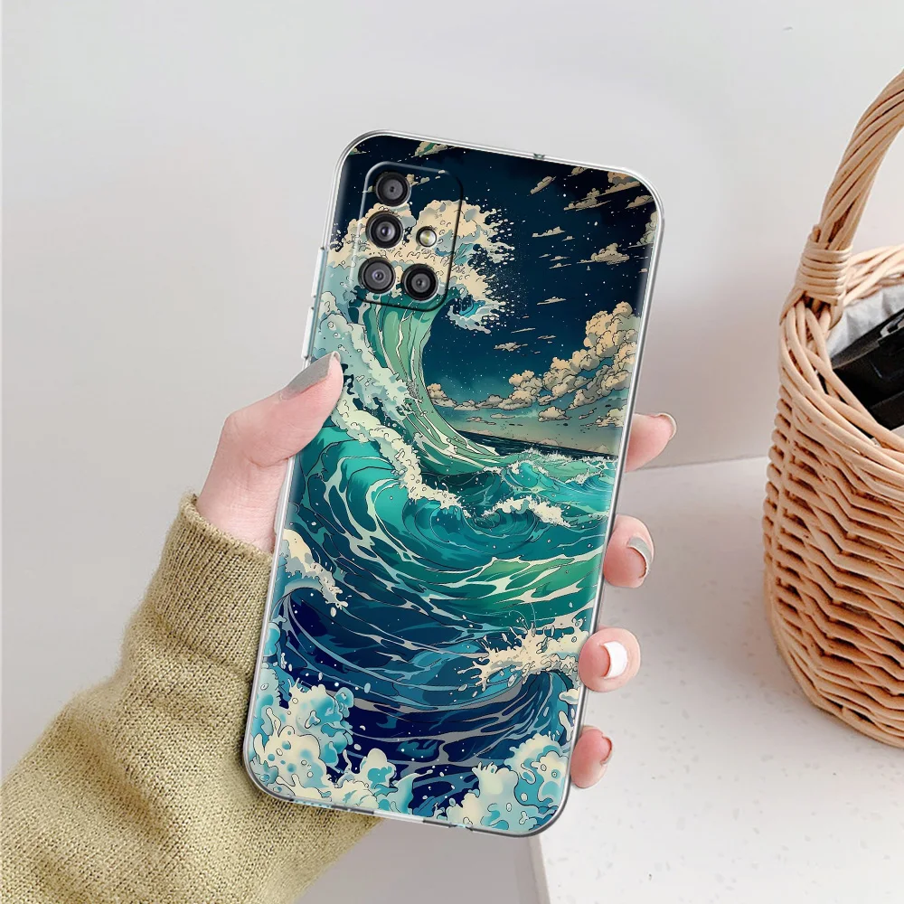 Cute Blue Pattern Phone Case Cover