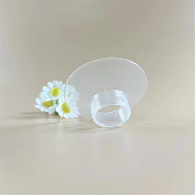 Silicone Flange Inserts Breast Insert 14/16/18/19/20/21/22mm Milk Collector Wearable Breast Accessory 2