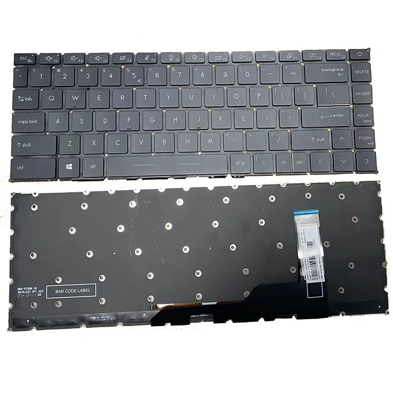 Nuovo Retroilluminato Usa Per Msi Creator Z16 A11Ue A11Uet A12U A12Uet Tastiera Per Laptop Luce Inglese Nera