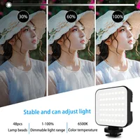 STTKGZD Led Lights Photography Lamp Live Broadcast Pocket RGB Light For Video Shooting Beauty Fill Cameras Professional Selfie - Image 3