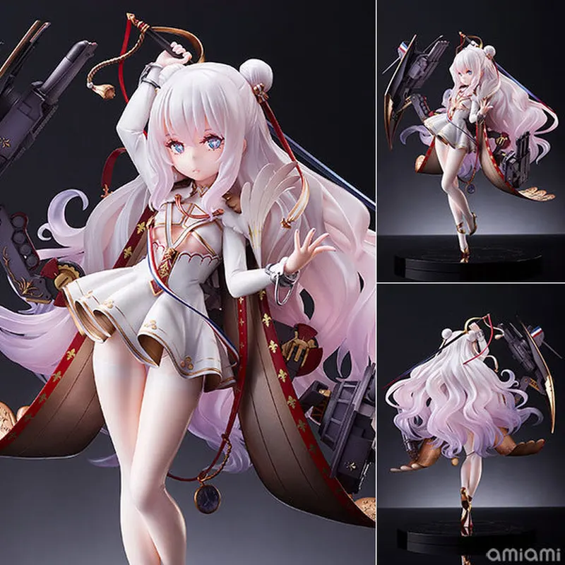 

25CM Azur Lane Figure Le Malin Action Figures Light Version 22cm Pvc Anime Collectible Model Doll Toys Girls' Ornaments Gifts