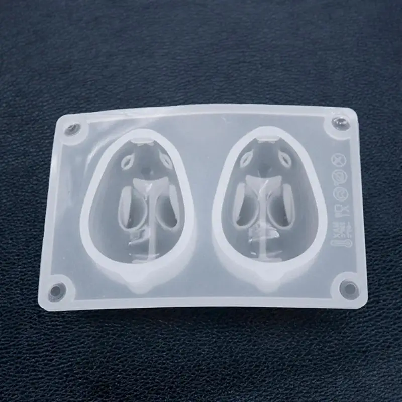 부활절 금형 동물 토끼 실리콘 금형 기하학 곰 양초 금형 에폭시 수지 금형 DIY 공예 장식 점토 베이킹 금형