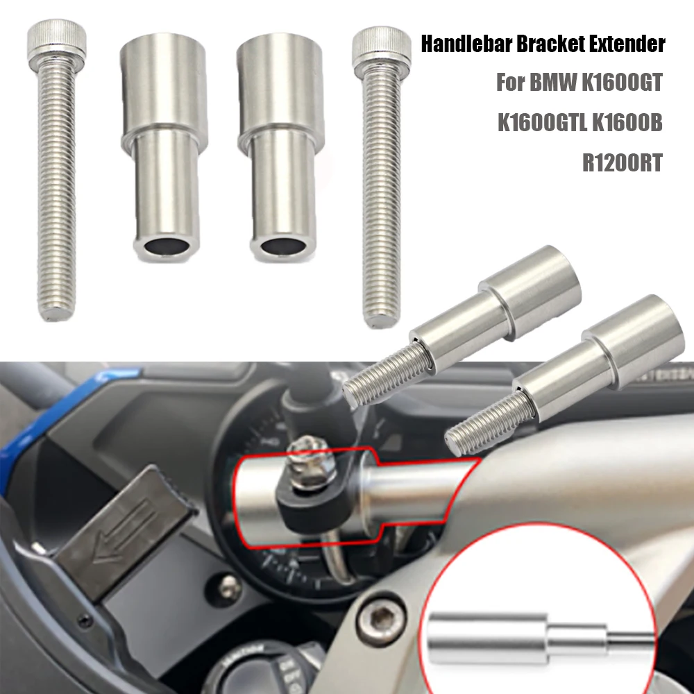 Gps Navigation Handlebar Bracket Extension For Bmw K1600B K1600Gt K1600Gtl R1200Rt Motorcycle Accessories Bar Support Adapter