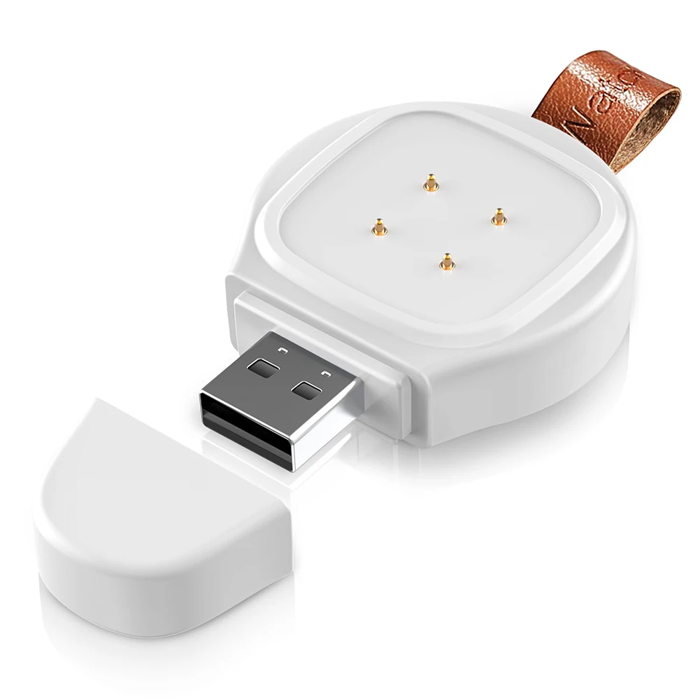 For Fitbit Versa 3/Fitbit Sense Charger Magnetic USB/Type-C Watch Charger Smart Watch Portable Wireless Charger Travel Cordless 