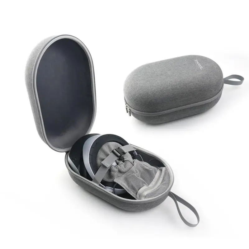 

For PS VR2 storage bag set includes lens protection cover+storage bag+bandage to store VR helmet VR handle protection hard bag