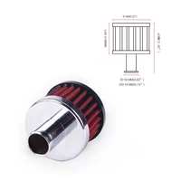 Couvercle d'évent de carter portable pour moto, filtre à air de voiture, débit élevé, mini livre de reniflard professionnelle, automobile 6