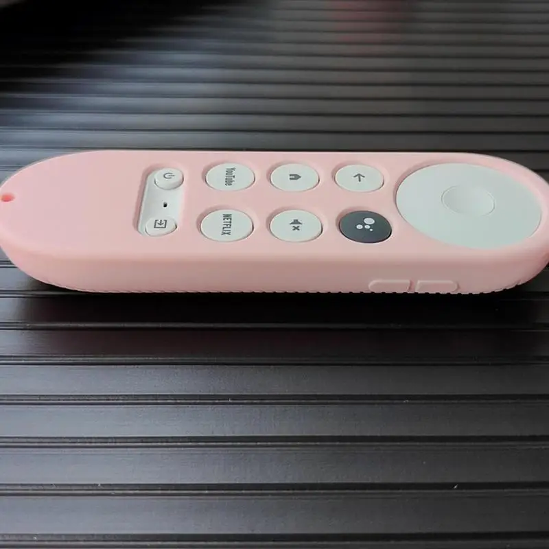 Non-slip Soft Silicone Case Chromecasts Remote Control Protective Cover Shell Google Tv Luminous Voice Remote Control silicone remote case silicone remote cover silicone remote sleeve remote controller cover silicone case protector