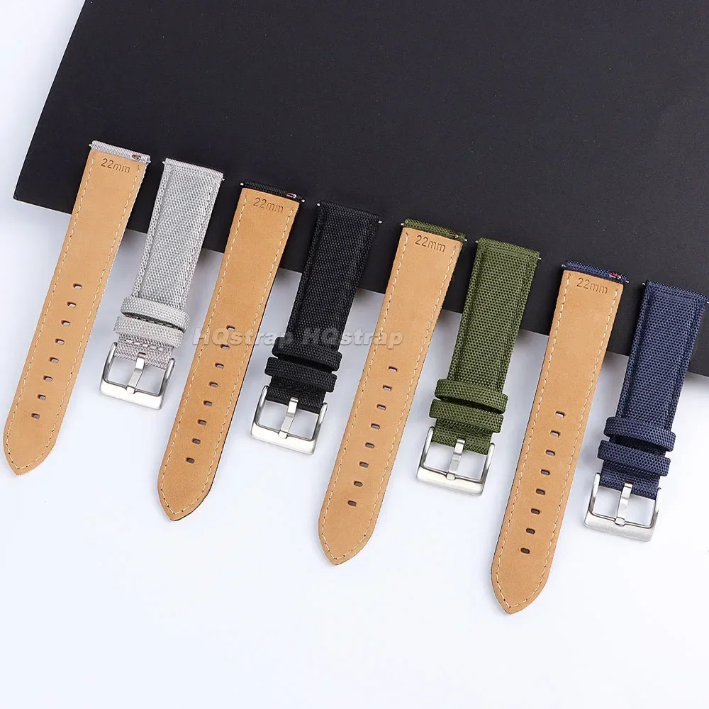 Deluxe Nylon Quick-Release Watch Strap – Versatile Replacement Bracelet