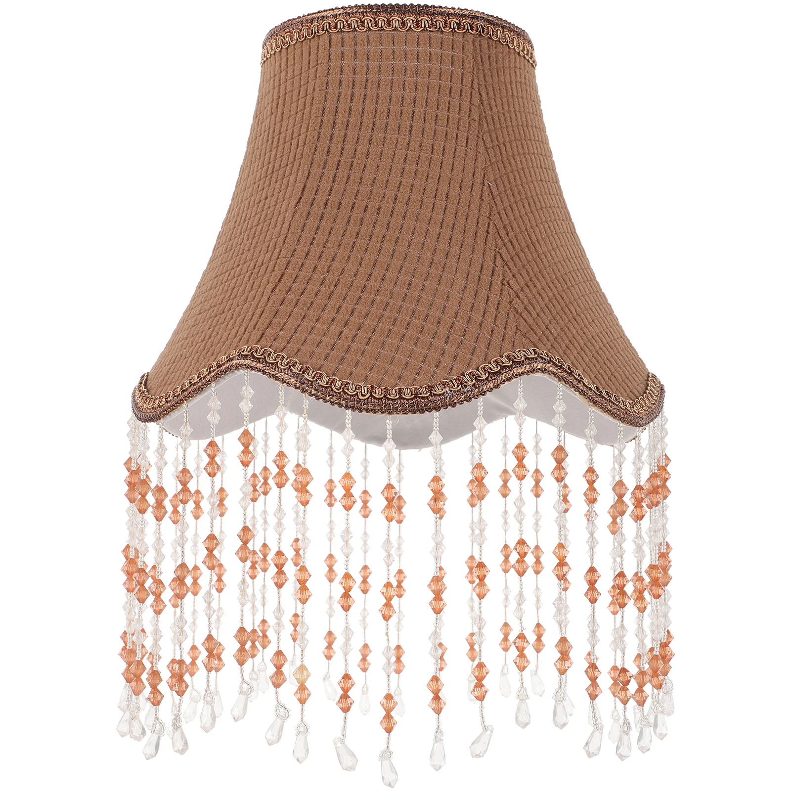 

Decor European Tassel Lampshade Vintage Large Room Aesthetic Western Shades Lampshades for Table Fringe