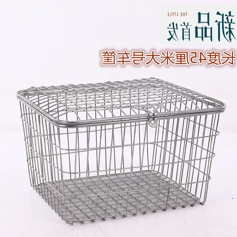 Large Elderly Mobility Tricycle Basket Rear Basket Can Hold Pet Lou Rear Vegetable
