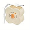 Makeup Brush Holder Cartoon Duck-Shaped Lipstick Eyebrow Pencil Holder Desktop Cosmetic Storage Box Plastic Make Up Organizer 6