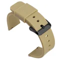 Cream black buckle