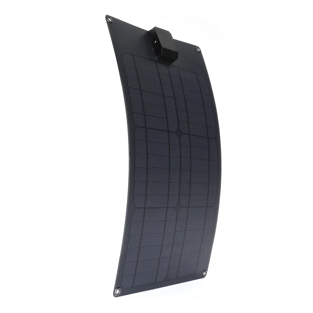 Outdoor USB 5V solar panel portable 50w 12V solar plate to charger for mobile phone battery camping RV