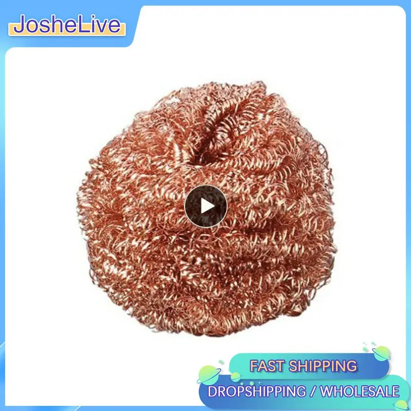 

Cleaning Ball Desoldering Soldering Iron Mesh Filter Cleaning Nozzle Tip Copper Wire Cleaner Ball Metal Dross Box Clean Ball