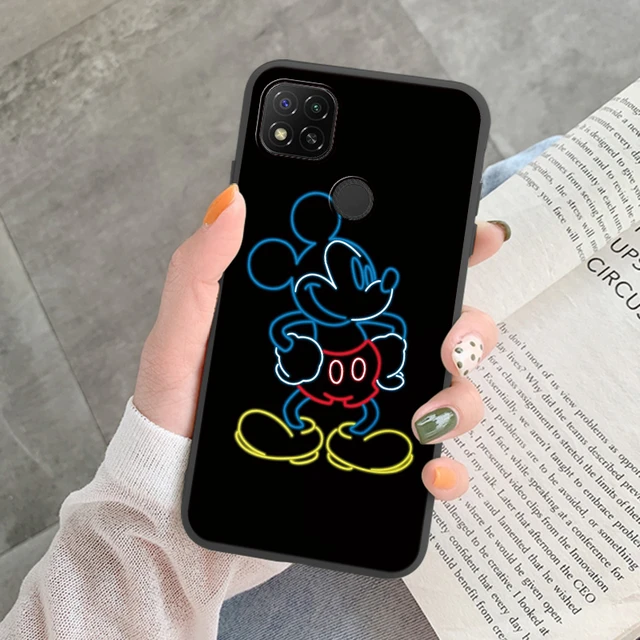 Funda de Minnie y el Pato Donald para Redmi 9C 9 C NFC 10A, funda