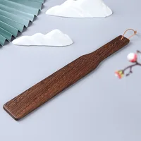 Genuine Solid Wood Paddle Whip,Handmade Deluxe Riding Crop whip,Bat Horse Whip For Horse Training 1