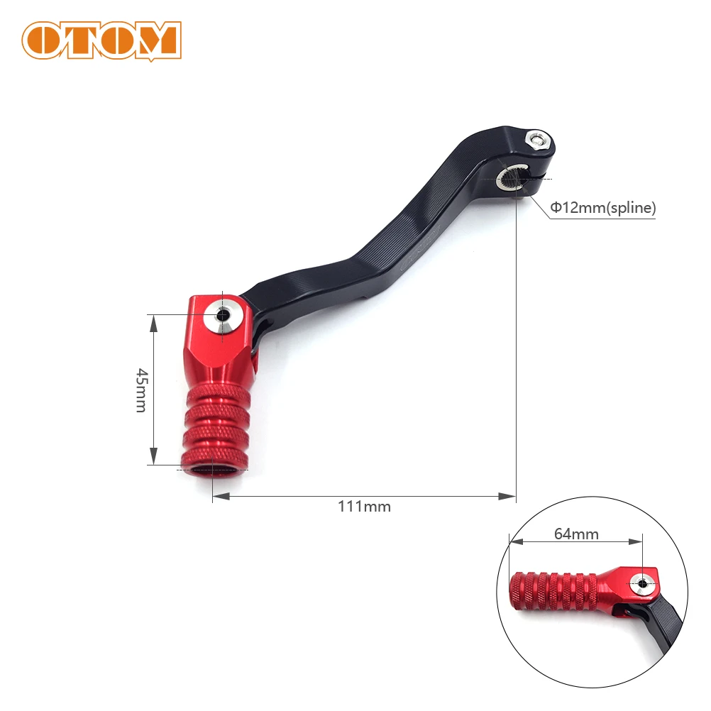 OTOM NC250 Gear Lever Motorcycle CNC Aluminum Folding Gear