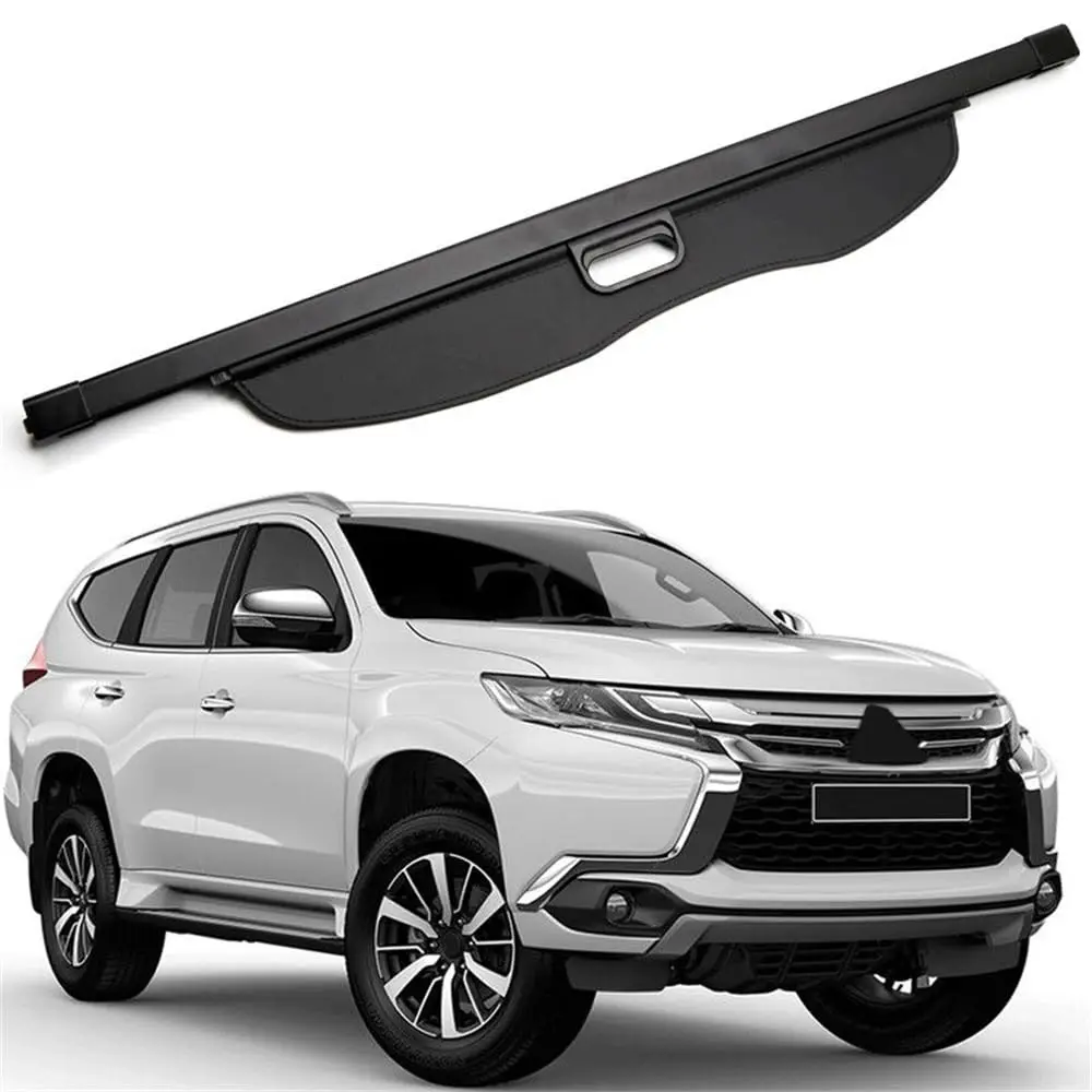 For Mitsubishi Pajero Sport, Montero Sport, Shogun Sport-Rear Trunk Cargo Cover Security Shield Shade Luggage Cover