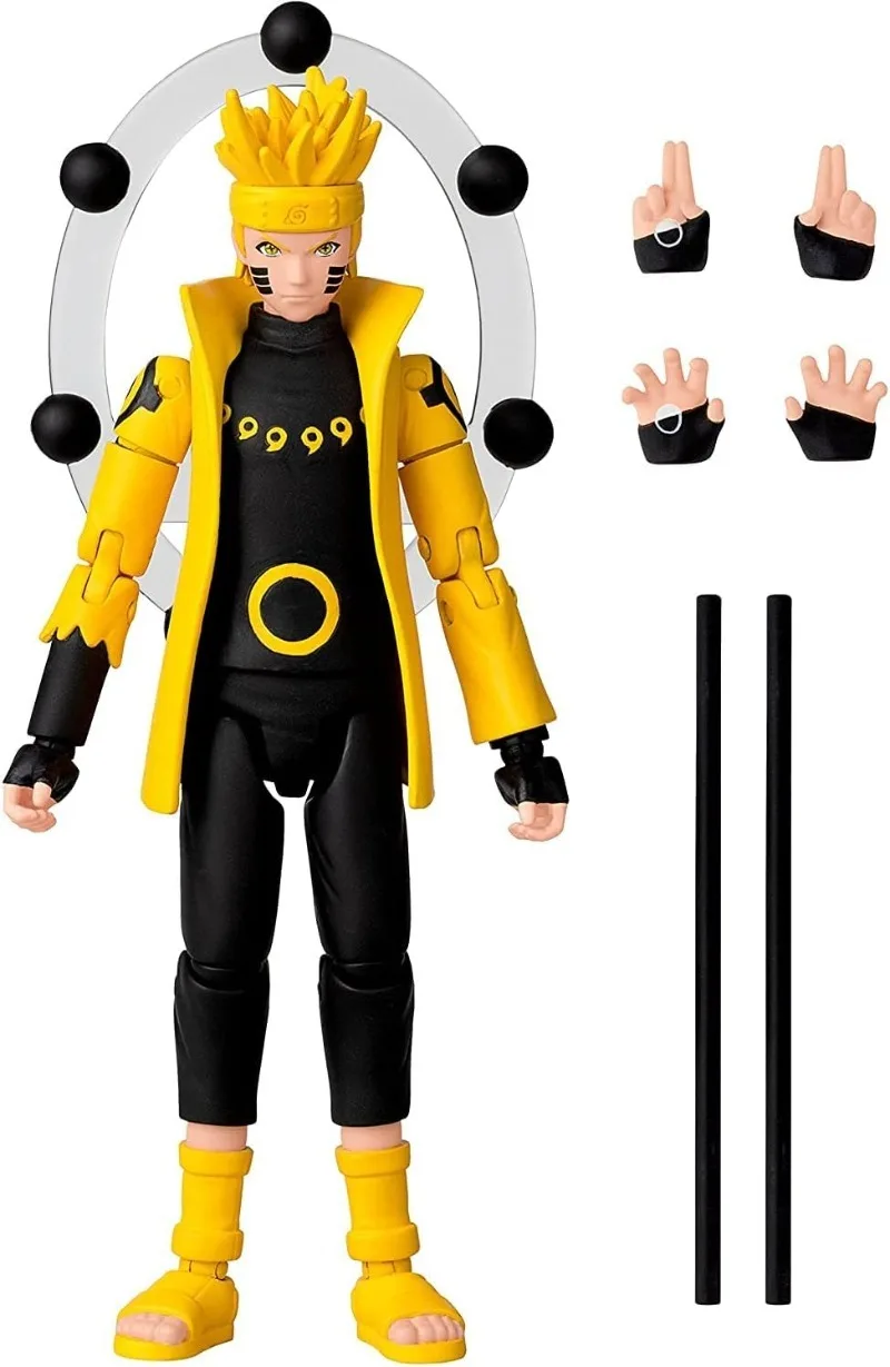 コンビネーションバトル フィギュア　ヒロアカ　ナルト　鬼滅の刃　6点セット Bandai Naruto Shippuden Anime Heroes Series 6in Naruto