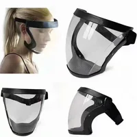 Protection Mask Transparent Facial Protector Face FaceMask Protective Outdoor Safety Mask Head Cover Work Protection Splashproof 1