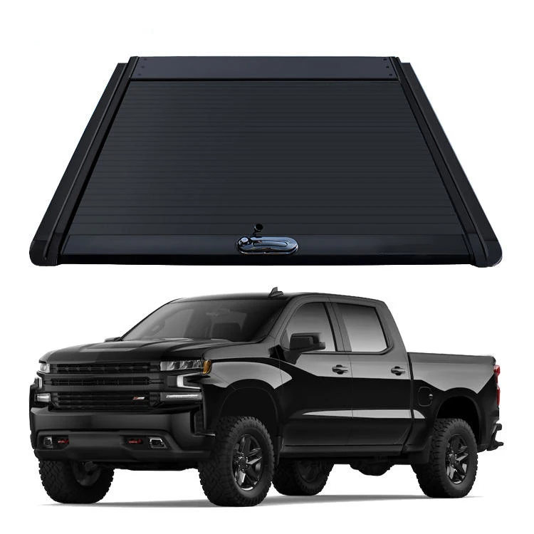 

Pickup Truck Car 4x4 Accessories Aluminium Roller Lid Shutter Top Roll Up Tonneau Cover For Toyota Hilux Revo Ford Ranger T9