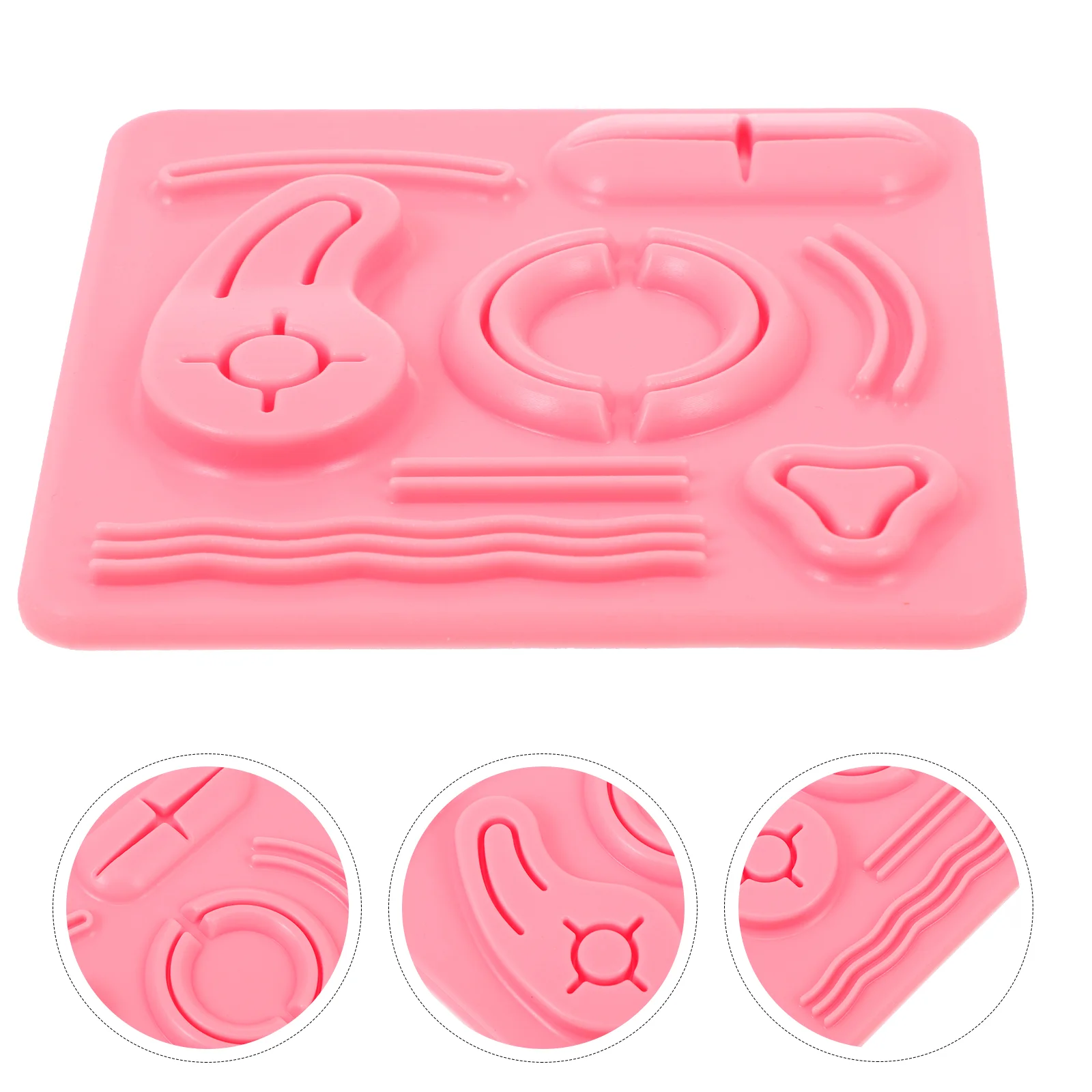 

Healifty Mannequin Fake Braces Suturing Practice Skin Pad Silicone Human Skin Suture Training Model Training Skin Model