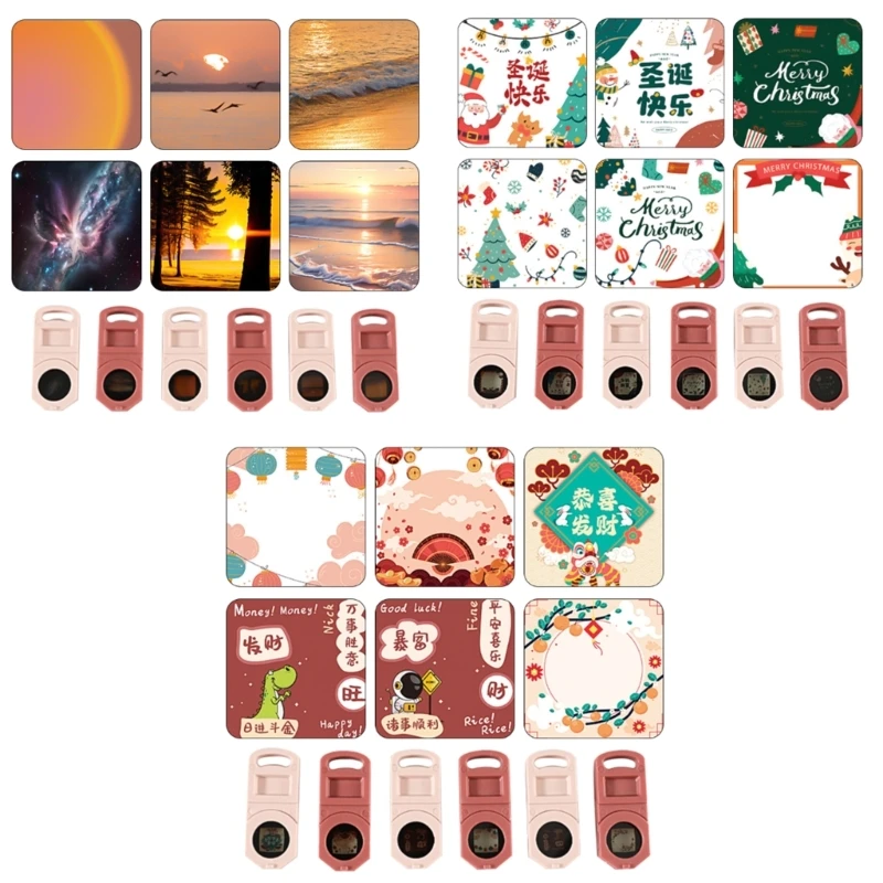 Enjoy Clear Lighting Convenient Lamp Projector Light Cartoon Projection Lamp